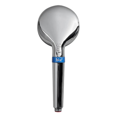 blu Ionic Shower Filter Handheld back Original Chrome